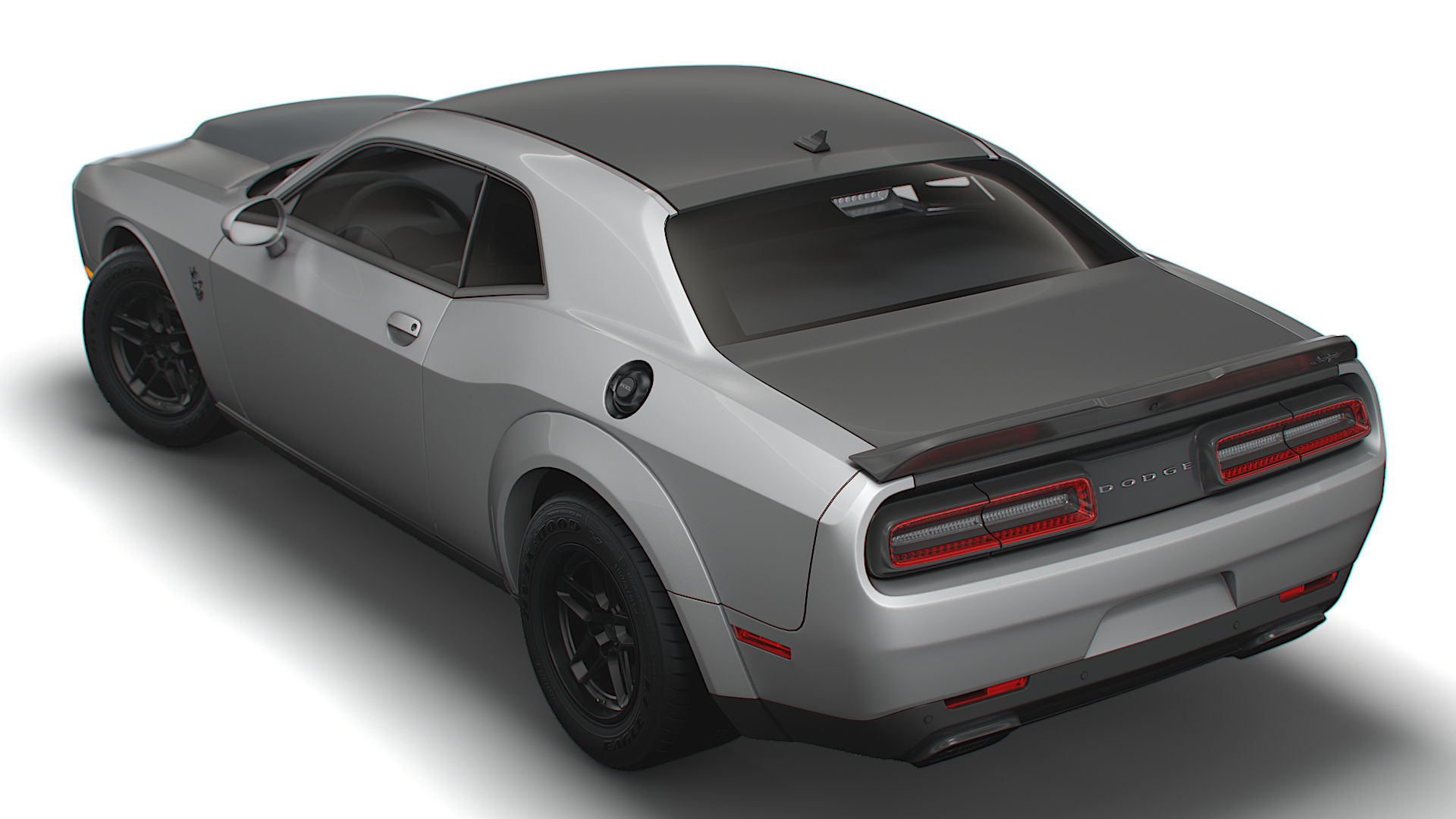 Dodge Challenger SRT Demon 170 LC 2023 3D model_3