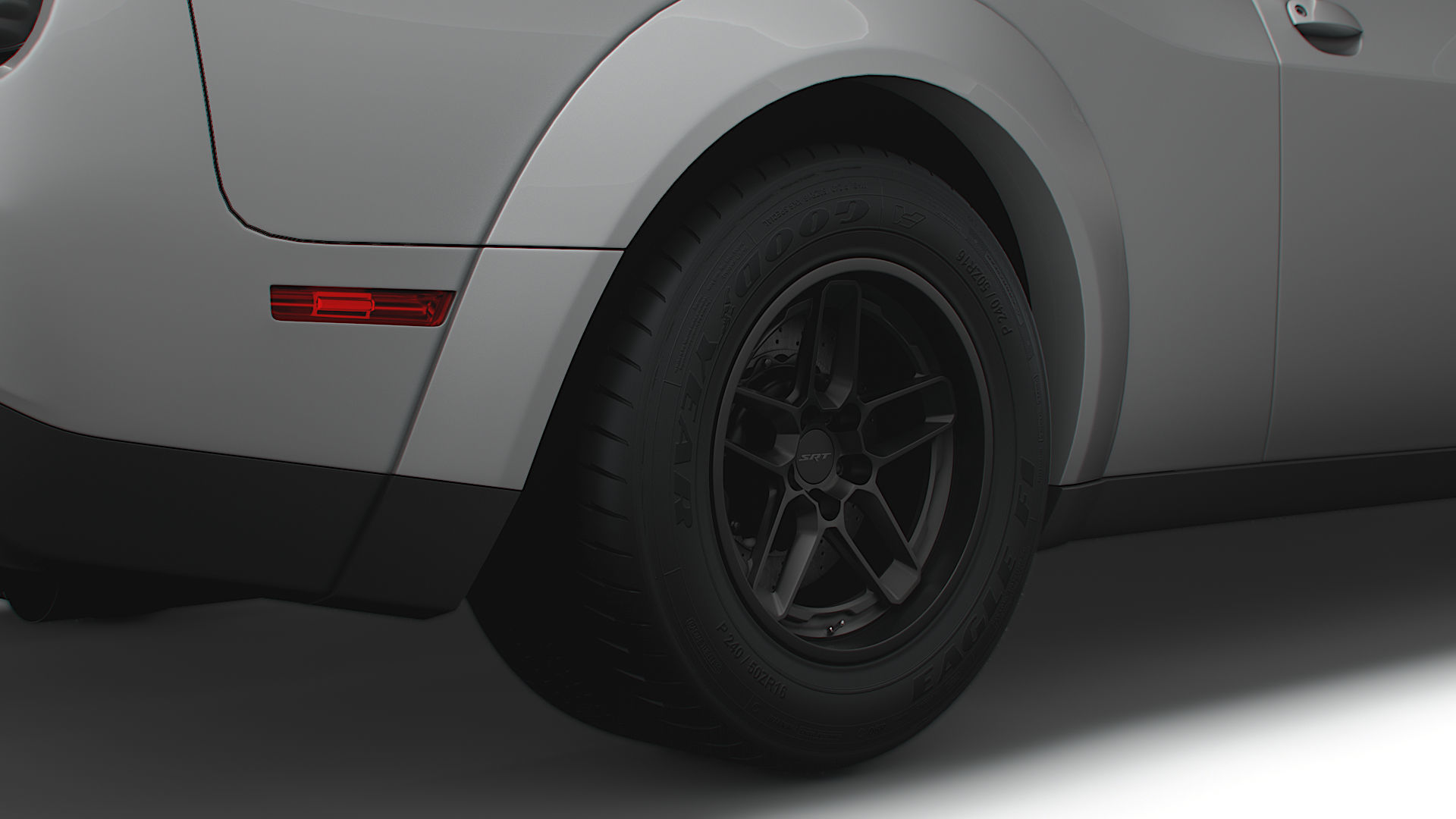 Dodge Challenger SRT Demon 170 LC 2023 3D model_11