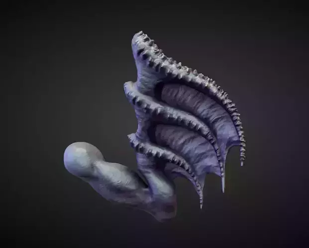 WING17 high poly sculpt