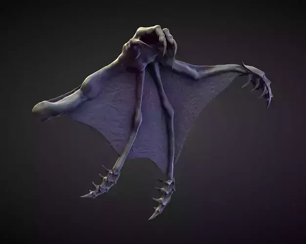 WING20 high poly sculpt