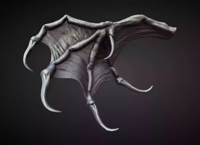 WING22 high poly sculpt