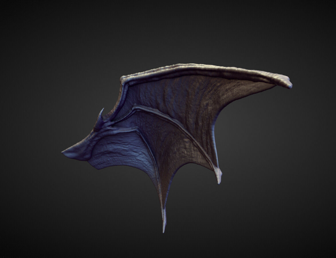 WING23 high poly sculpt 3D model_2