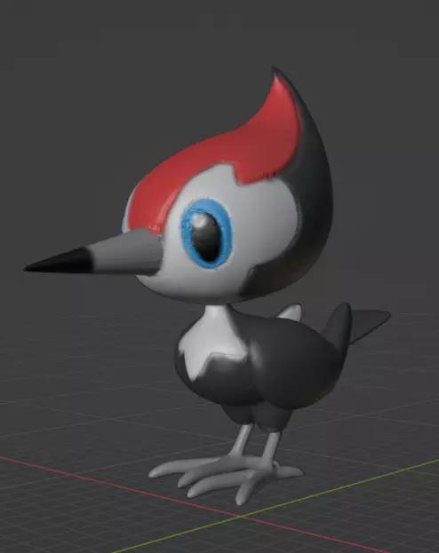 Pikipek 3D print model_0
