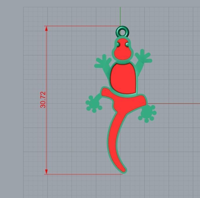 enamel pendant 3D print model_5
