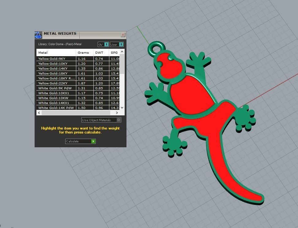 enamel pendant 3D print model_4