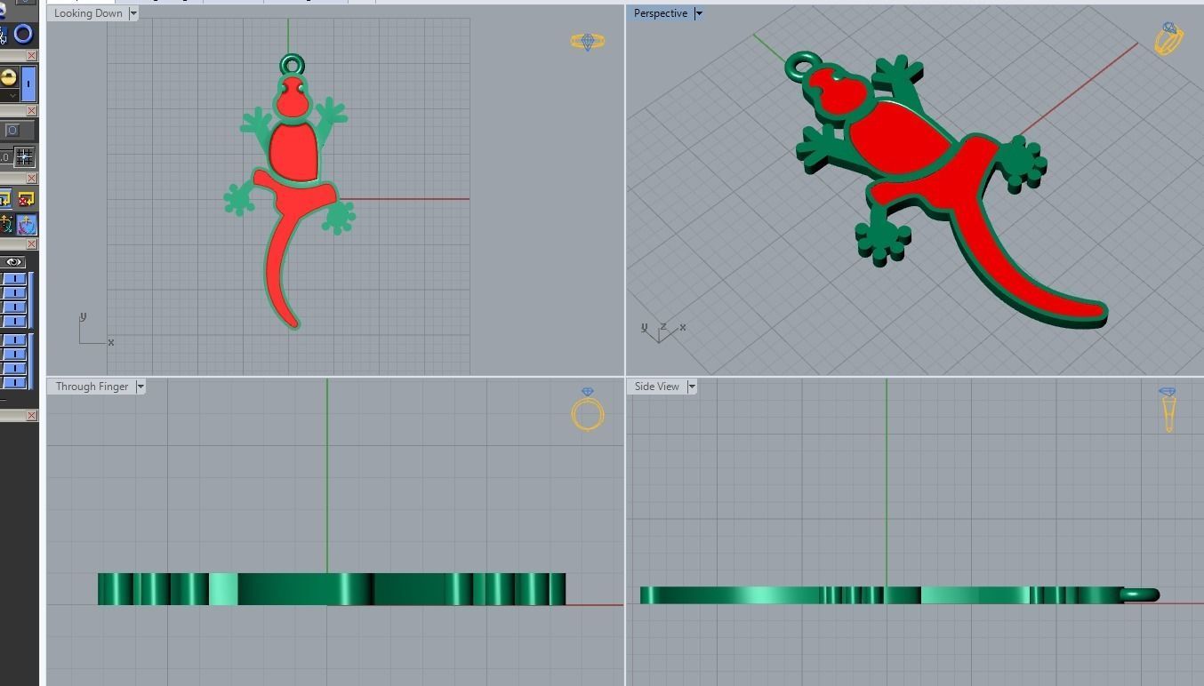 enamel pendant 3D print model_3