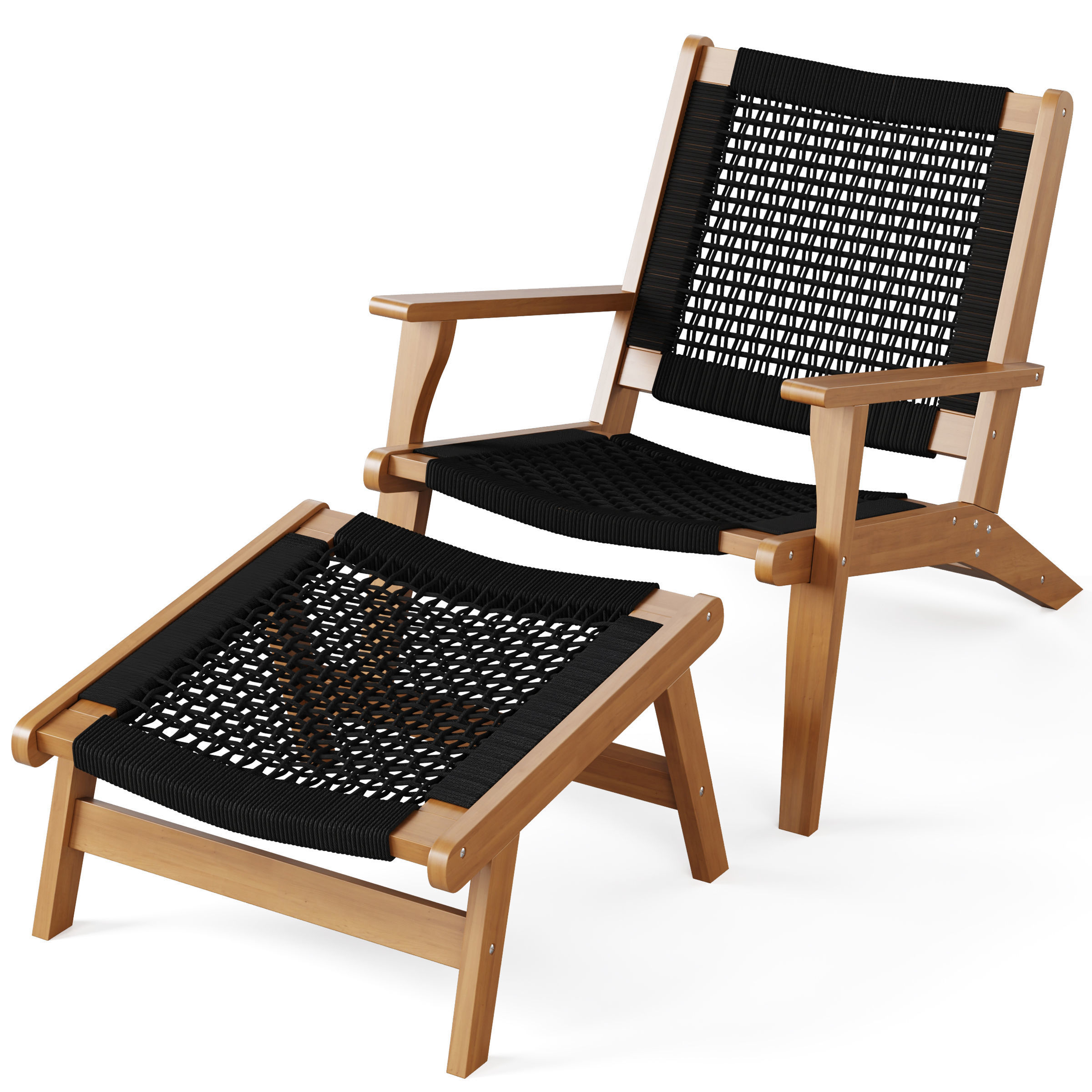 Chaise lounge Ambel by LA REDOUTE INTERIEURS 3D model_2