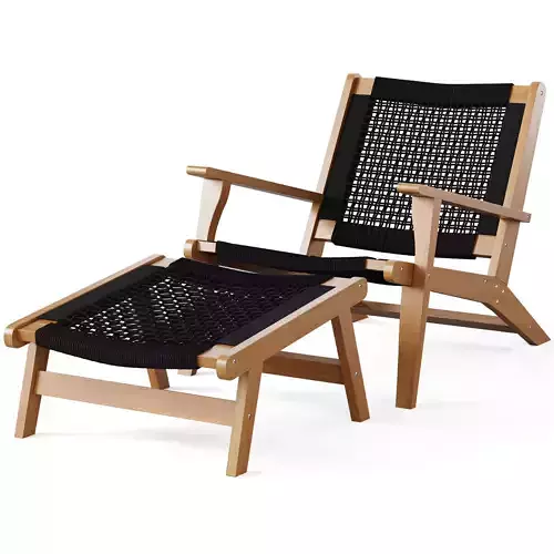 Chaise lounge Ambel by LA REDOUTE INTERIEURS 3D model