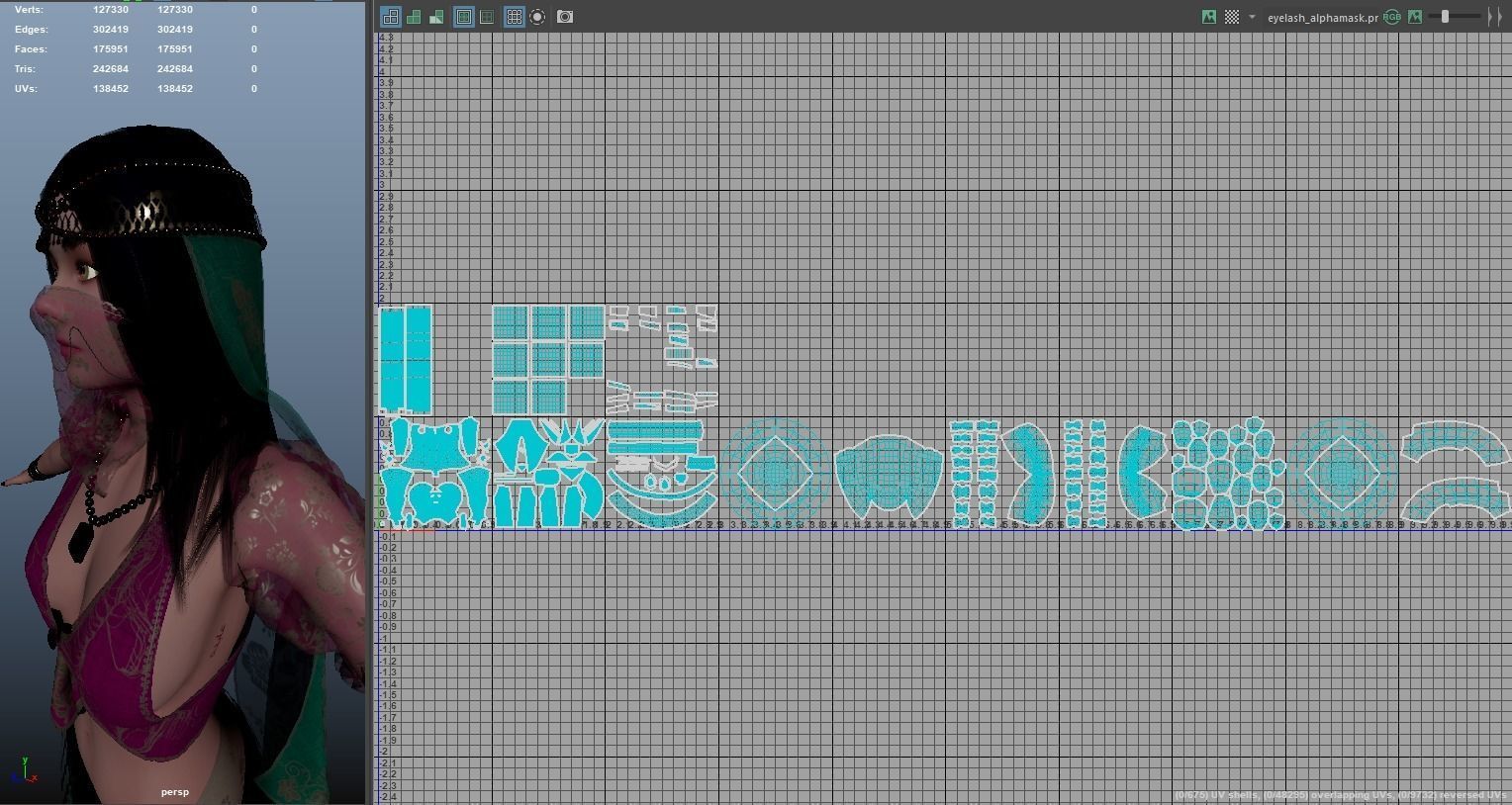 Belly Dancer 3D model_41