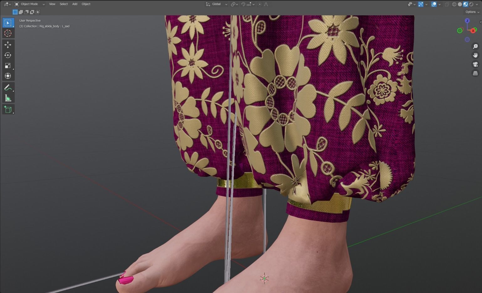 Belly Dancer 3D model_23