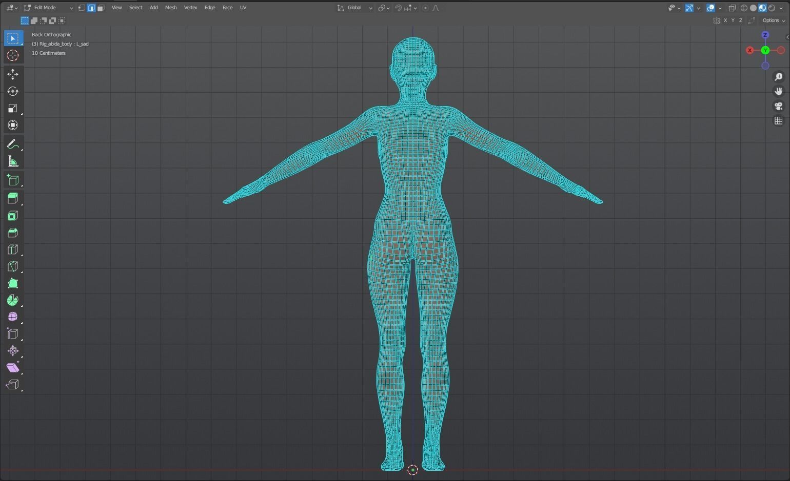 Belly Dancer 3D model_32