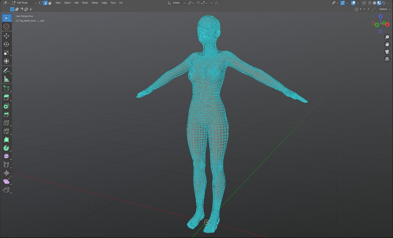 Belly Dancer 3D model_31