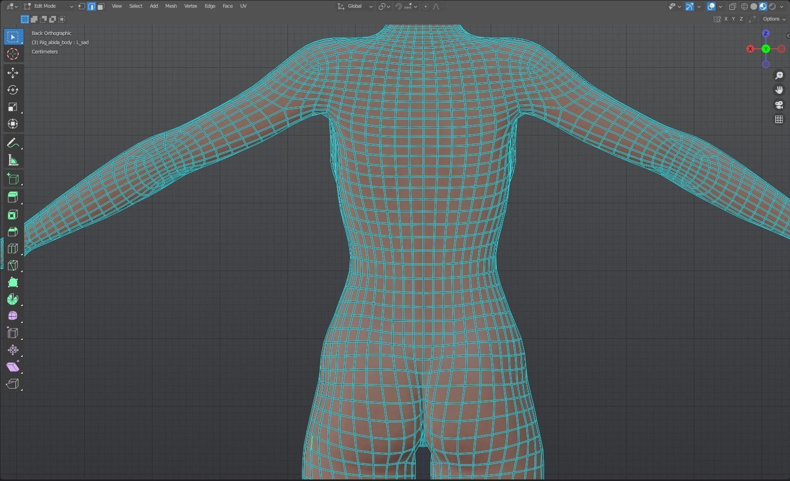 Belly Dancer 3D model_35