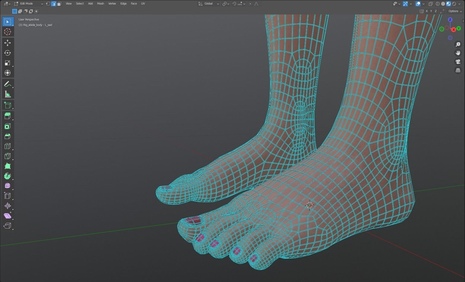 Belly Dancer 3D model_39