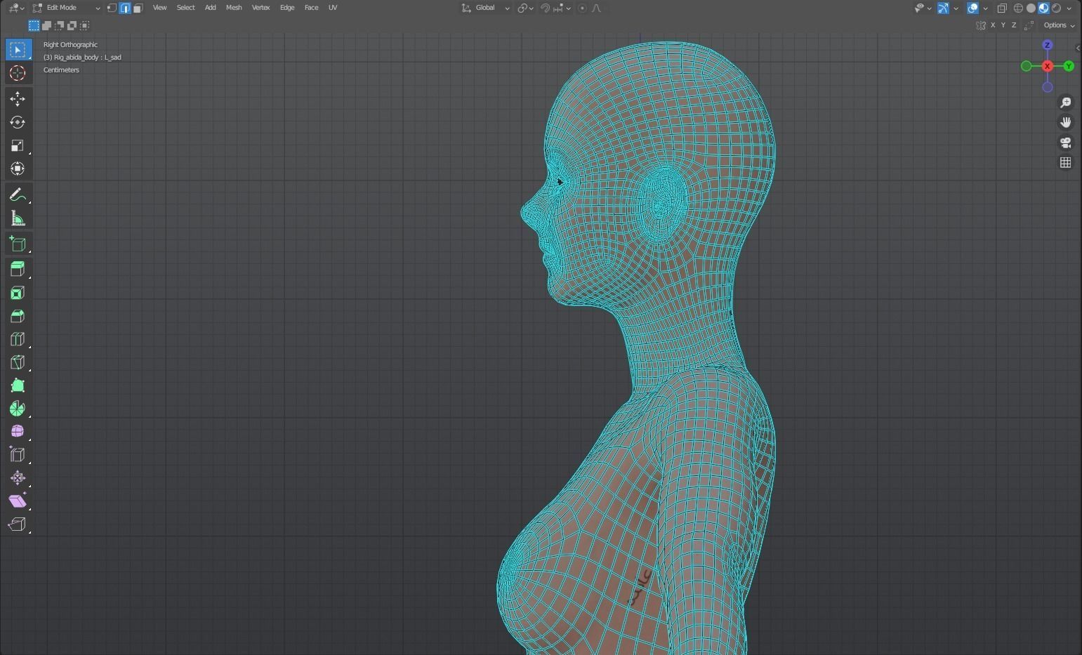 Belly Dancer 3D model_34