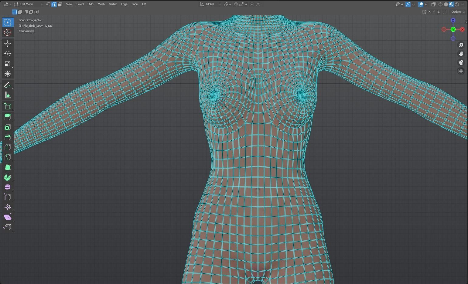 Belly Dancer 3D model_33