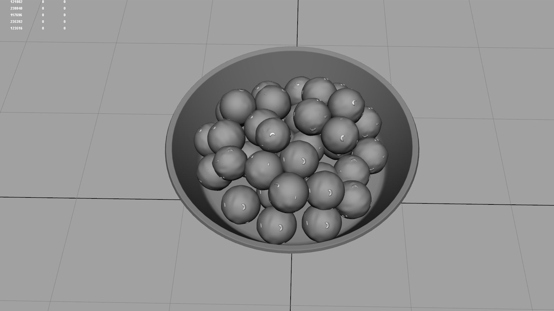 sweet laddu  3D model_7