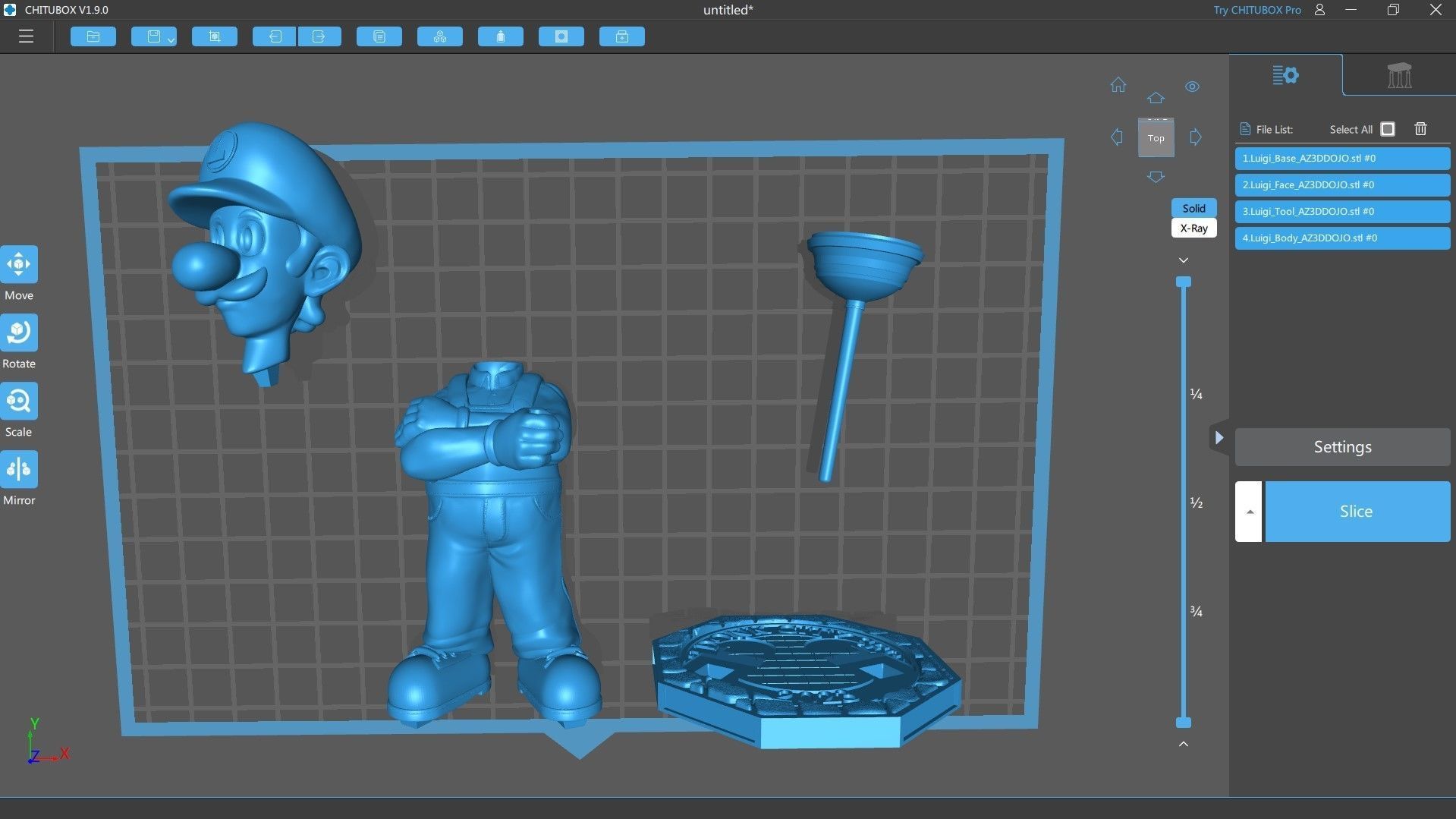 LUIGI - THE SUPER MARIO BROS MOVIE 3D print model_3