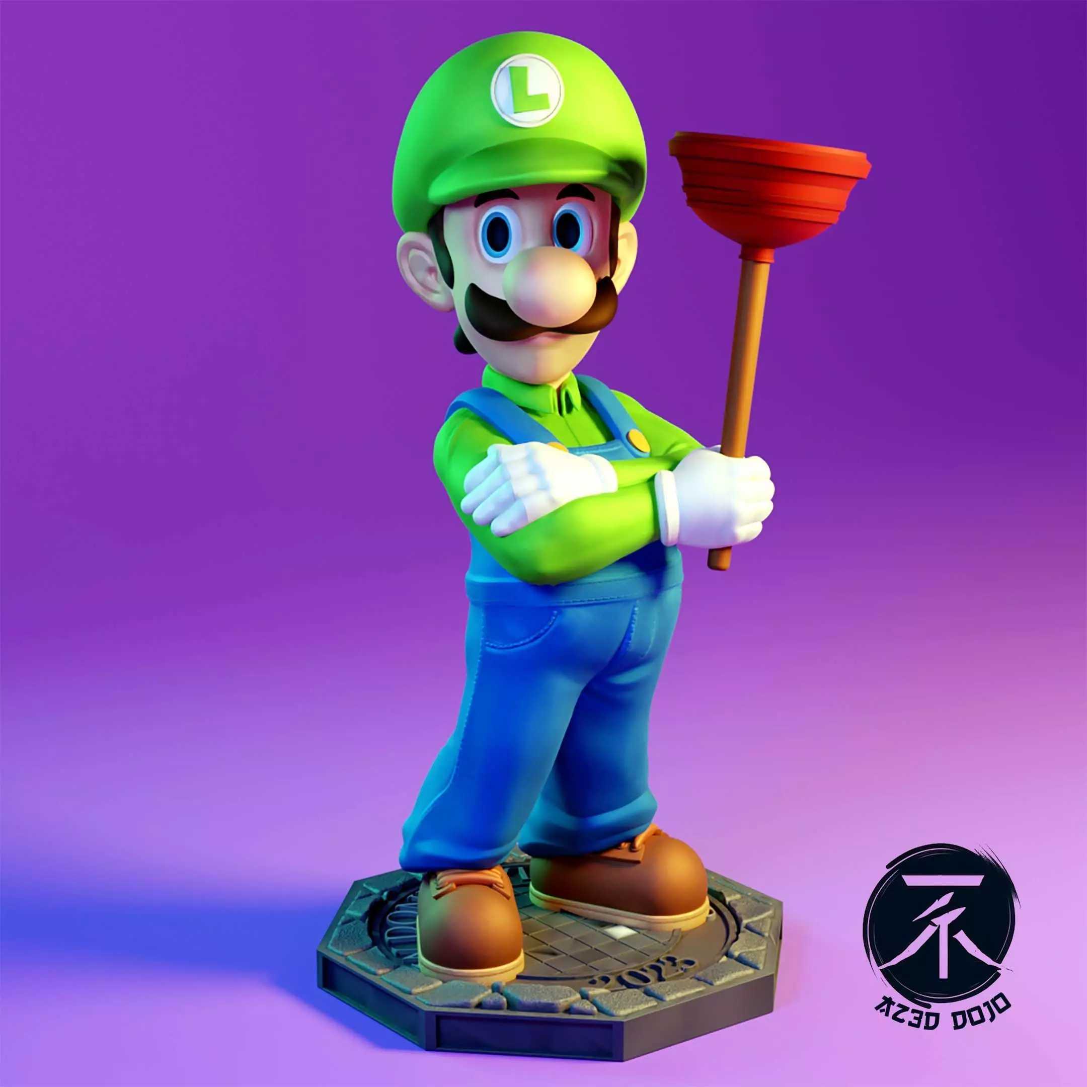 LUIGI - THE SUPER MARIO BROS MOVIE 3D print model_0