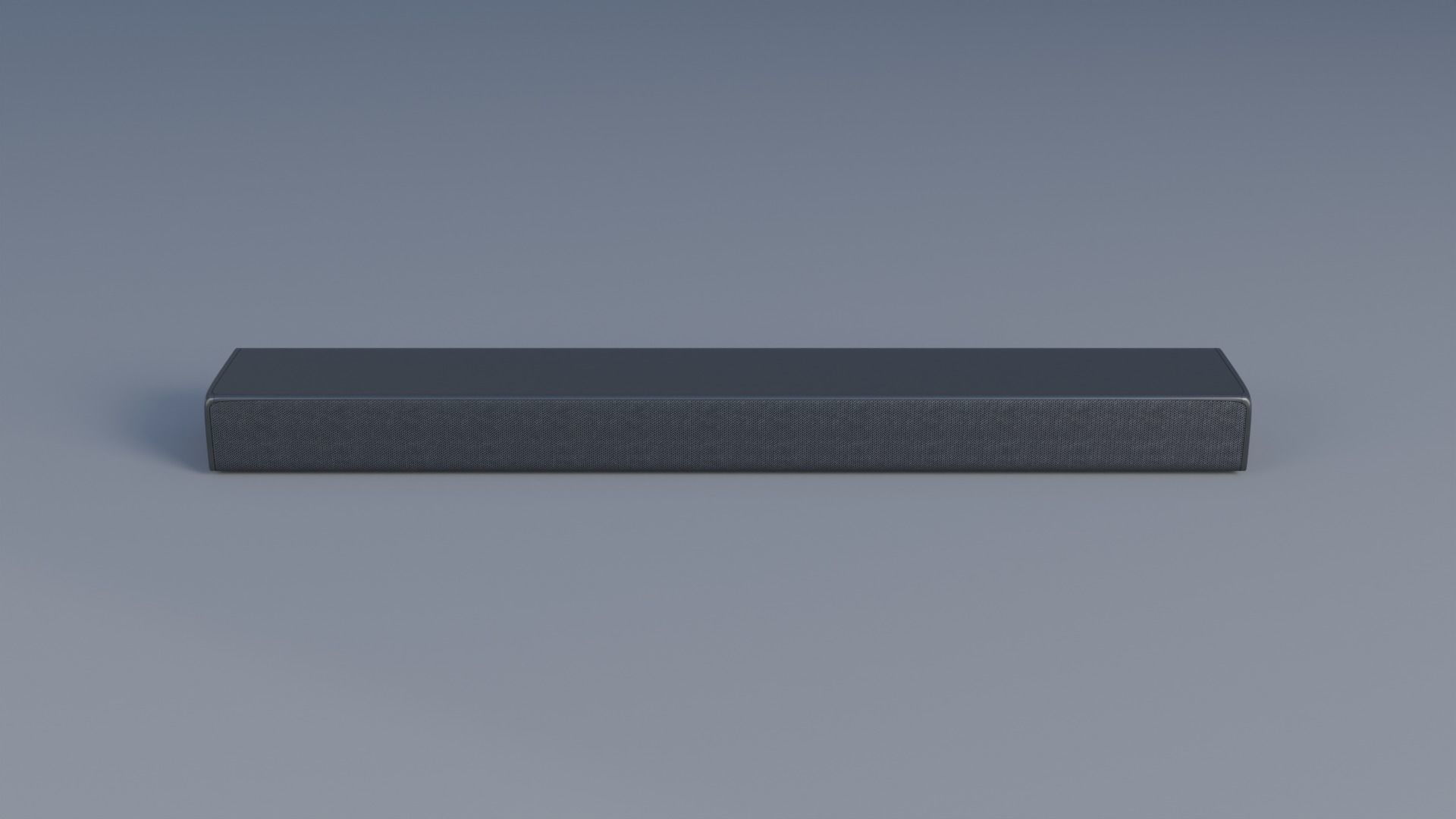 soundbar Low-poly 3D model_1