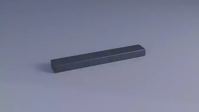 soundbar Low-poly 3D model