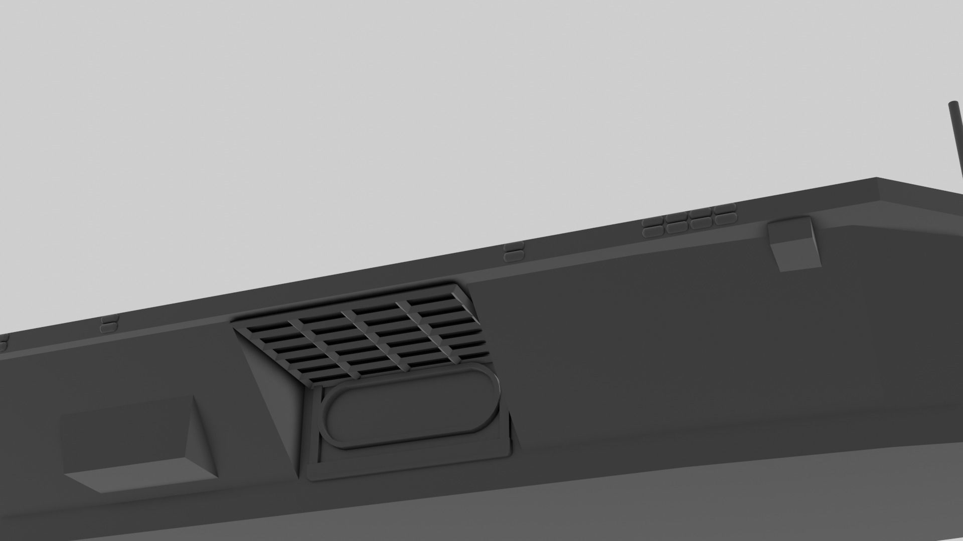 USS Gerald R Ford - Model for small scale printing 3D print model_15