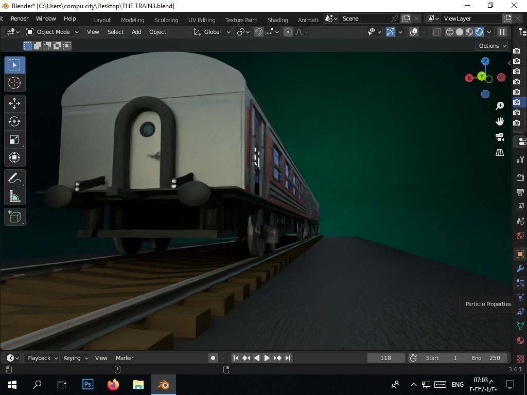 the authentic egyptian train in the alexandrian style Free 3D model_44