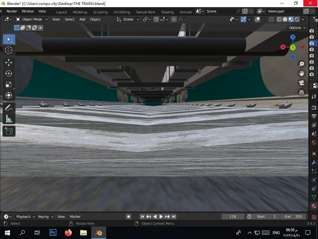 the authentic egyptian train in the alexandrian style Free 3D model_29