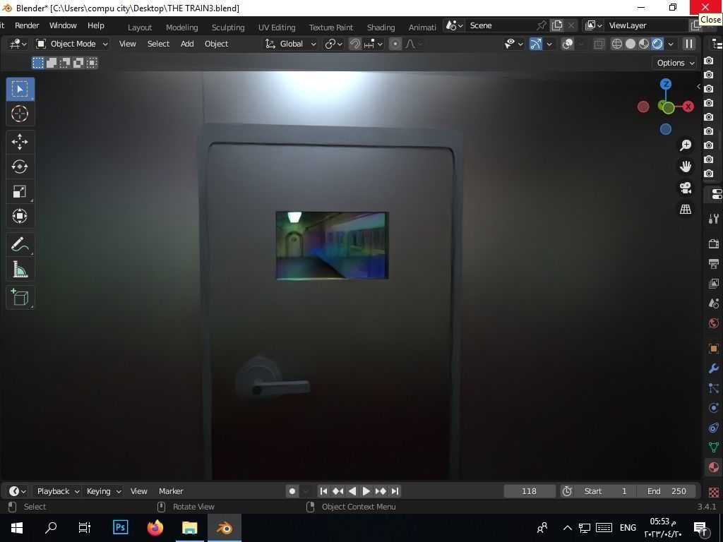 the authentic egyptian train in the alexandrian style Free 3D model_7
