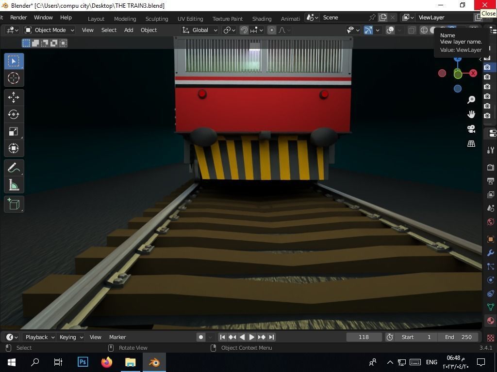the authentic egyptian train in the alexandrian style Free 3D model_26