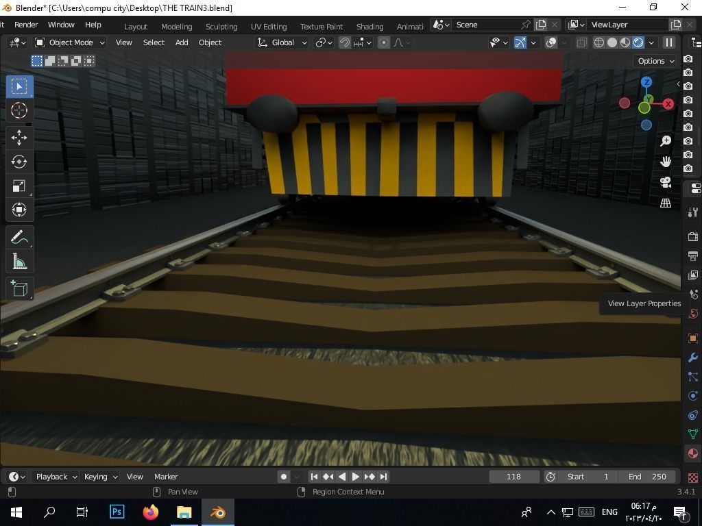 the authentic egyptian train in the alexandrian style Free 3D model_9