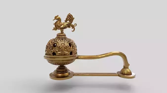 benzoin resin guggal dhoop sambrani stand