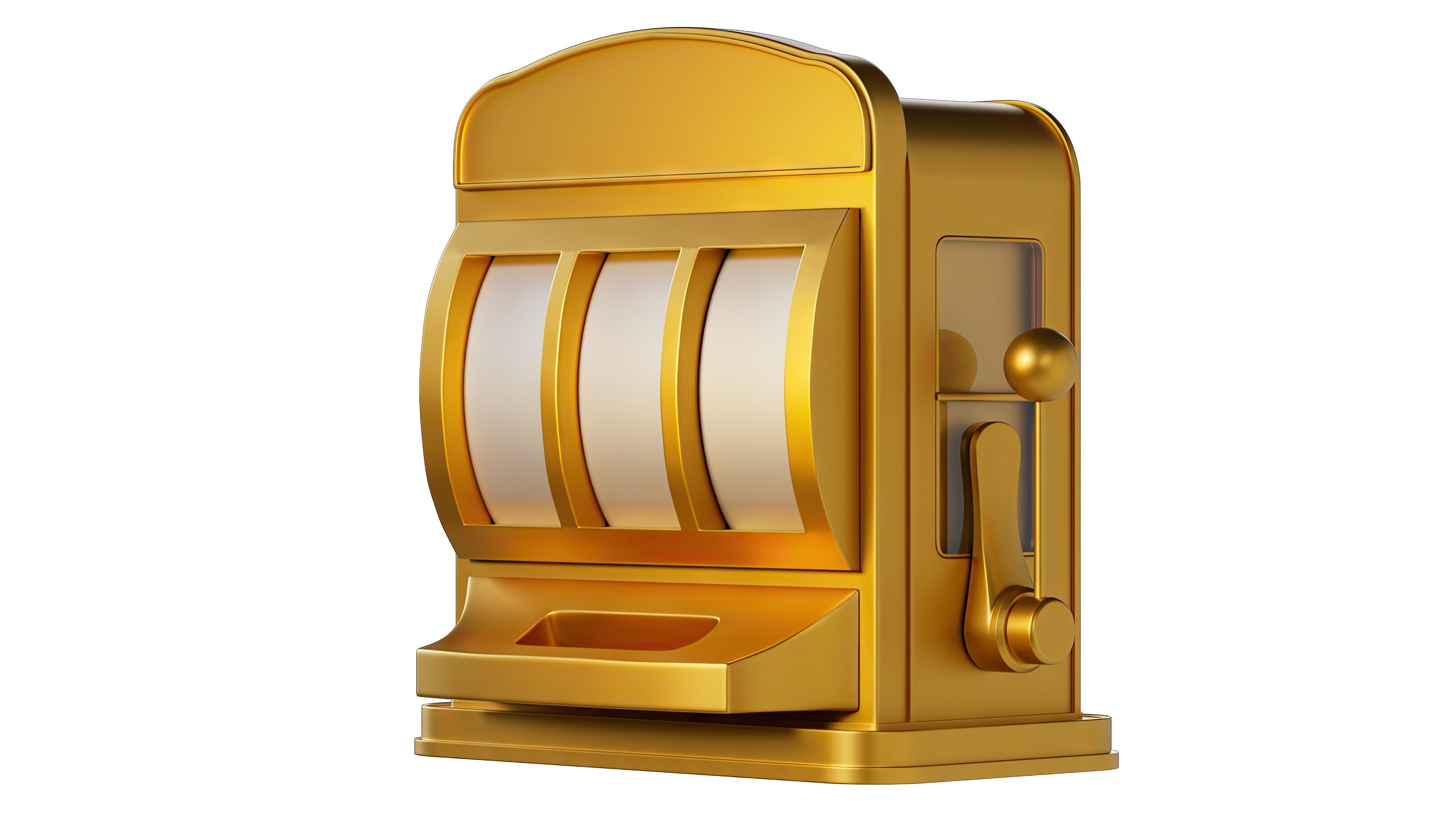 Gold Casino Slot22 3D model_2