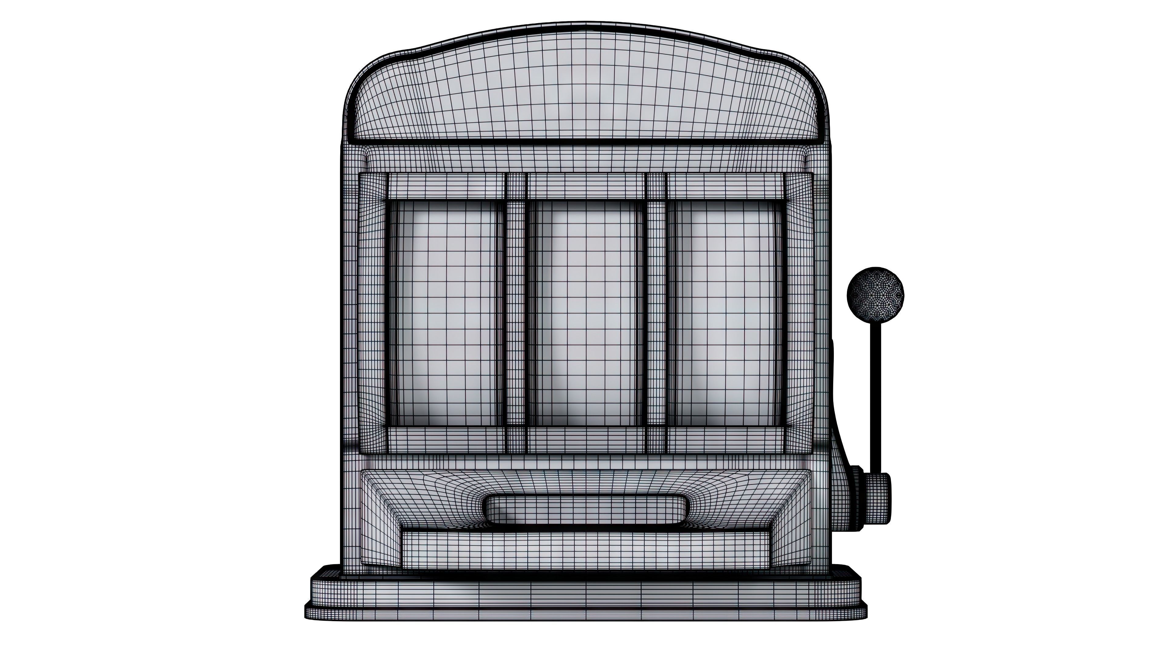 Gold Casino Slot22 3D model_6