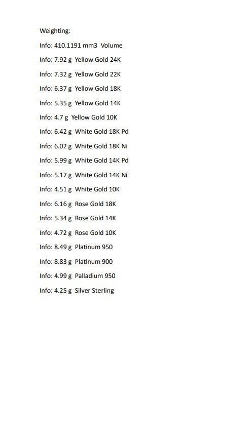 cuban chain ring 3D print model_8