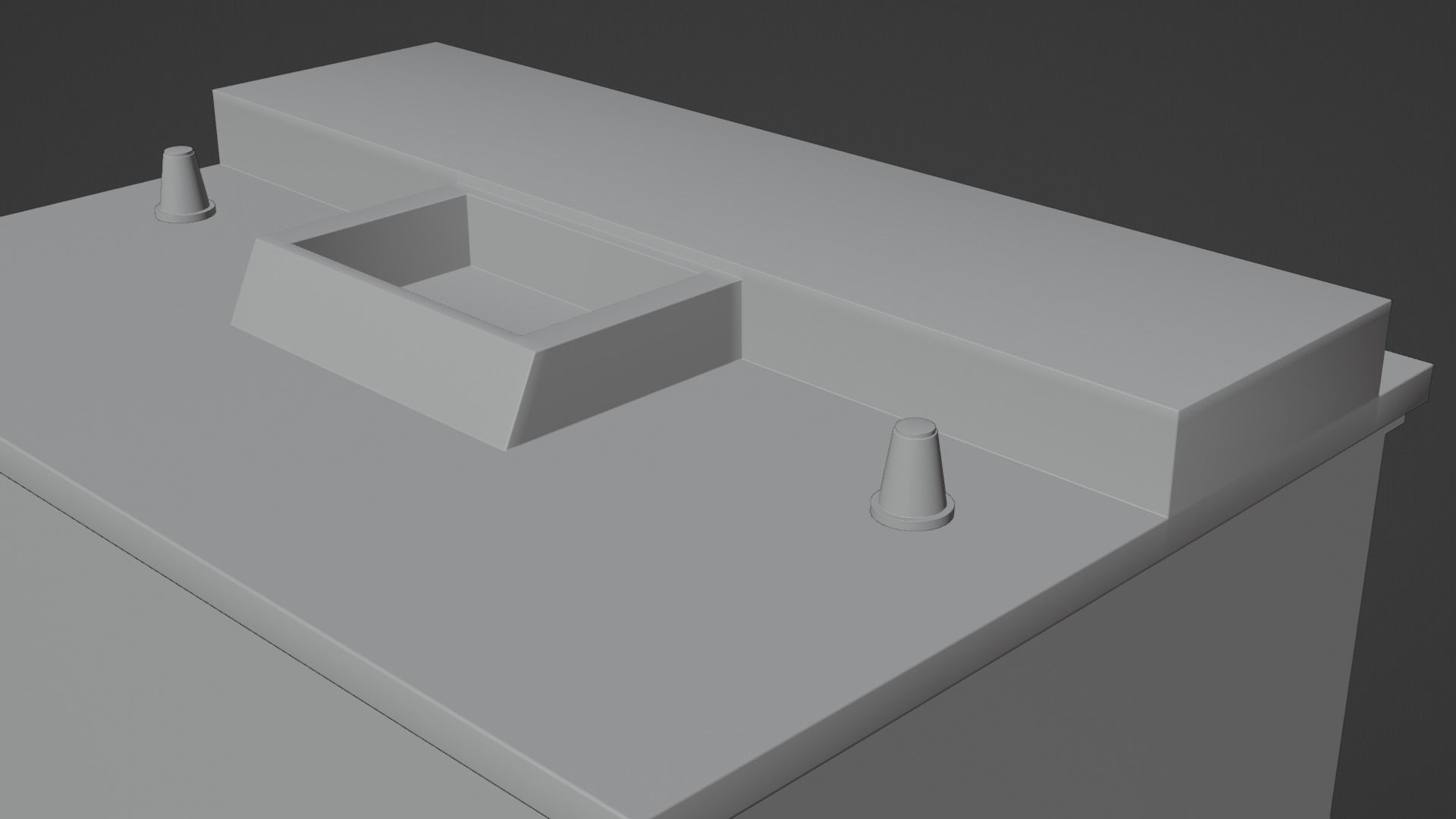 Car Battery Low-poly 3D model_20