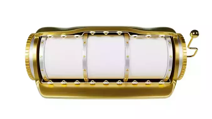 Gold Casino Slot2 3D model