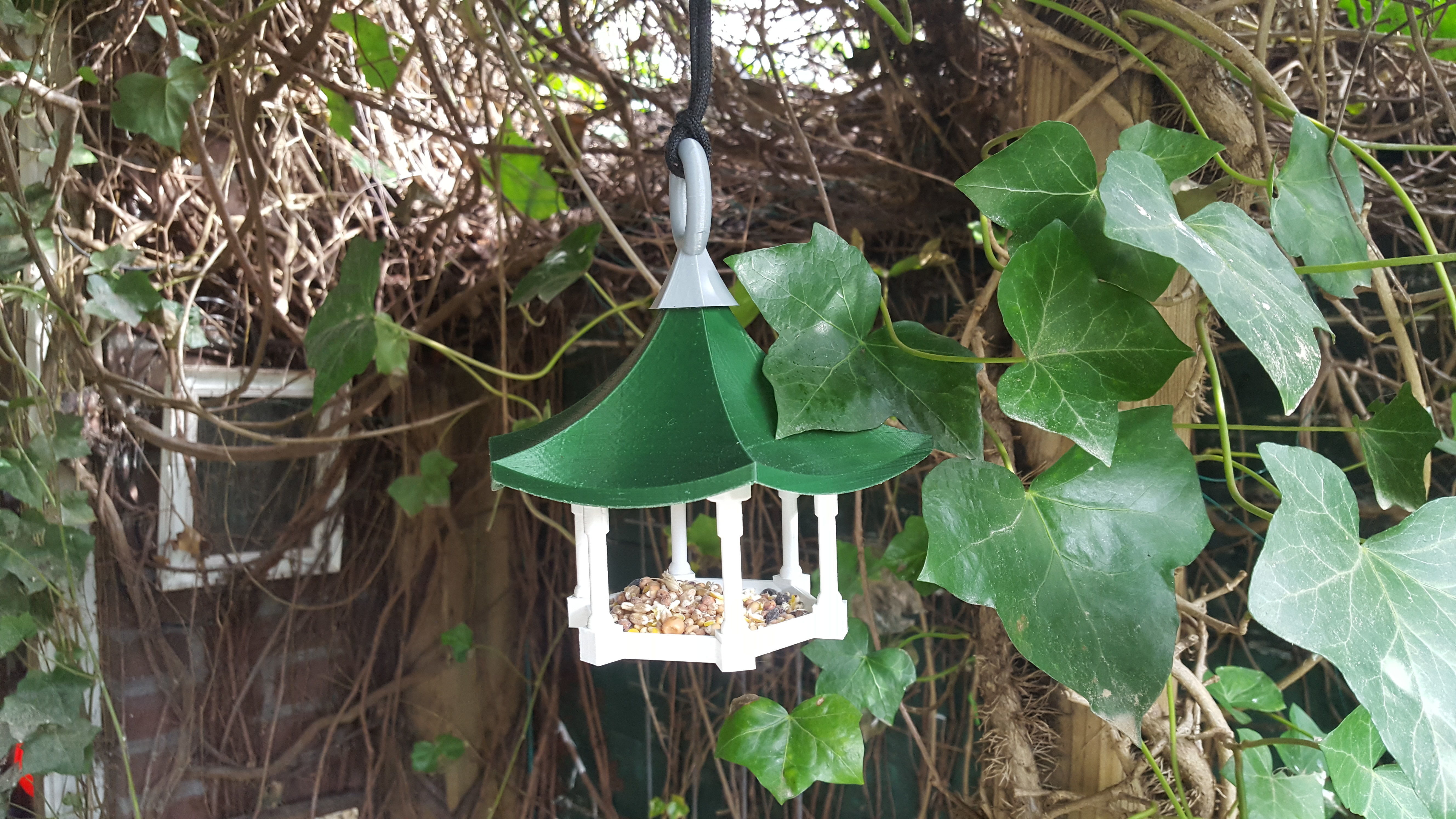 Mini Temple Bird Feeder Free 3D print model_4