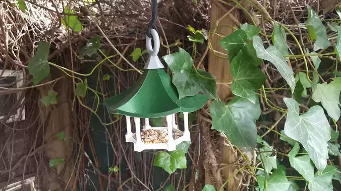 Mini Temple Bird Feeder