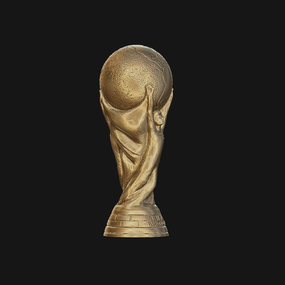 FIFA World Cup Trophy 3D print model_2