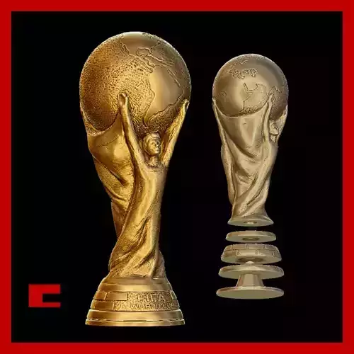 FIFA World Cup Trophy 3D print model