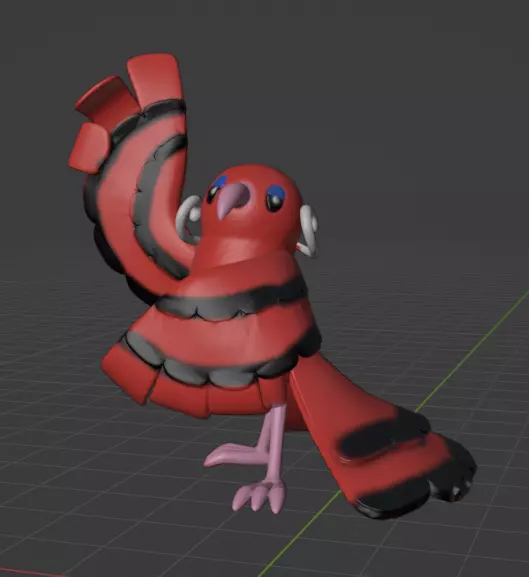 Oricorio Baile Style 3D print model