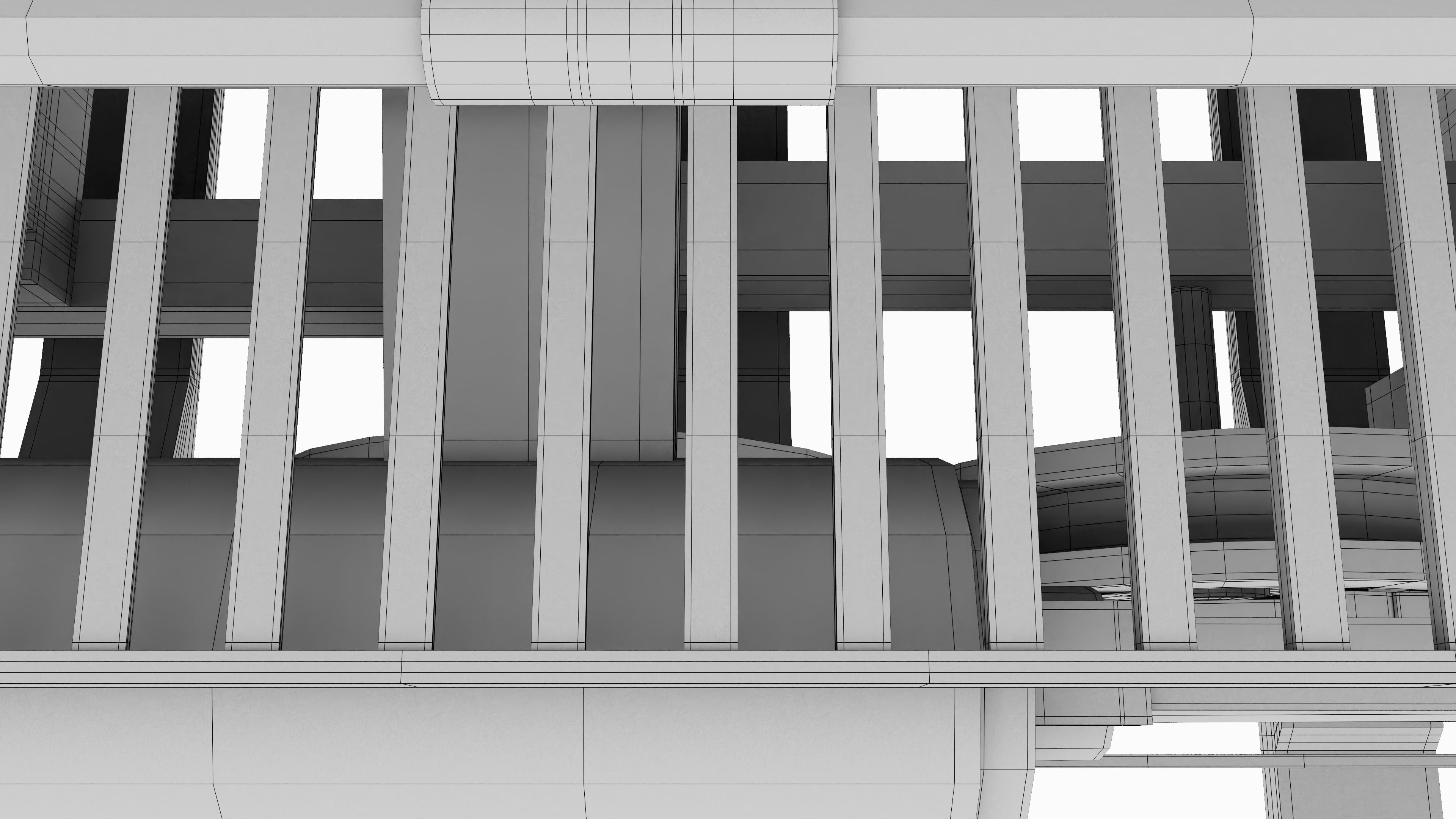 Old Train 3D model_18