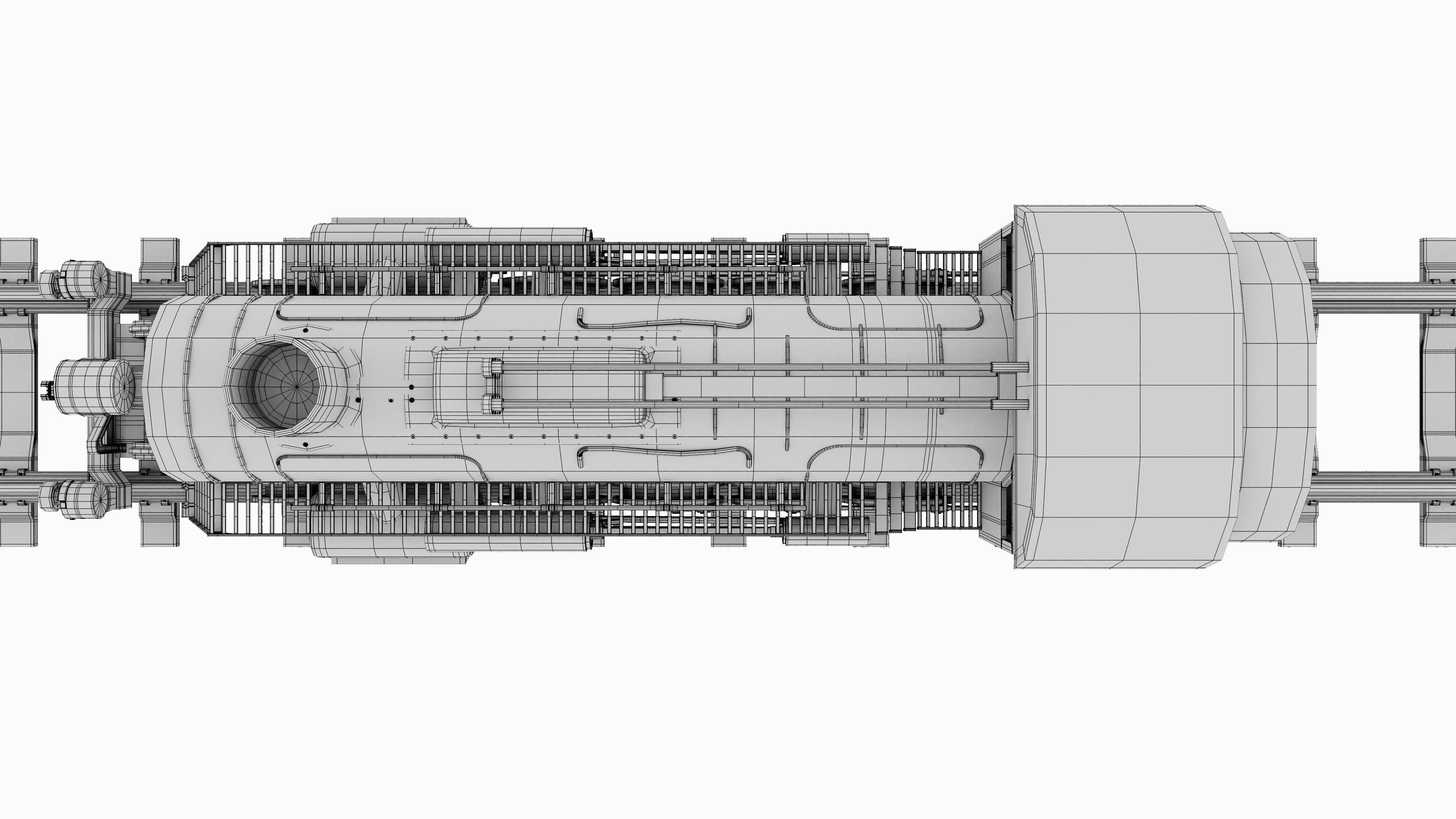 Old Train 3D model_19