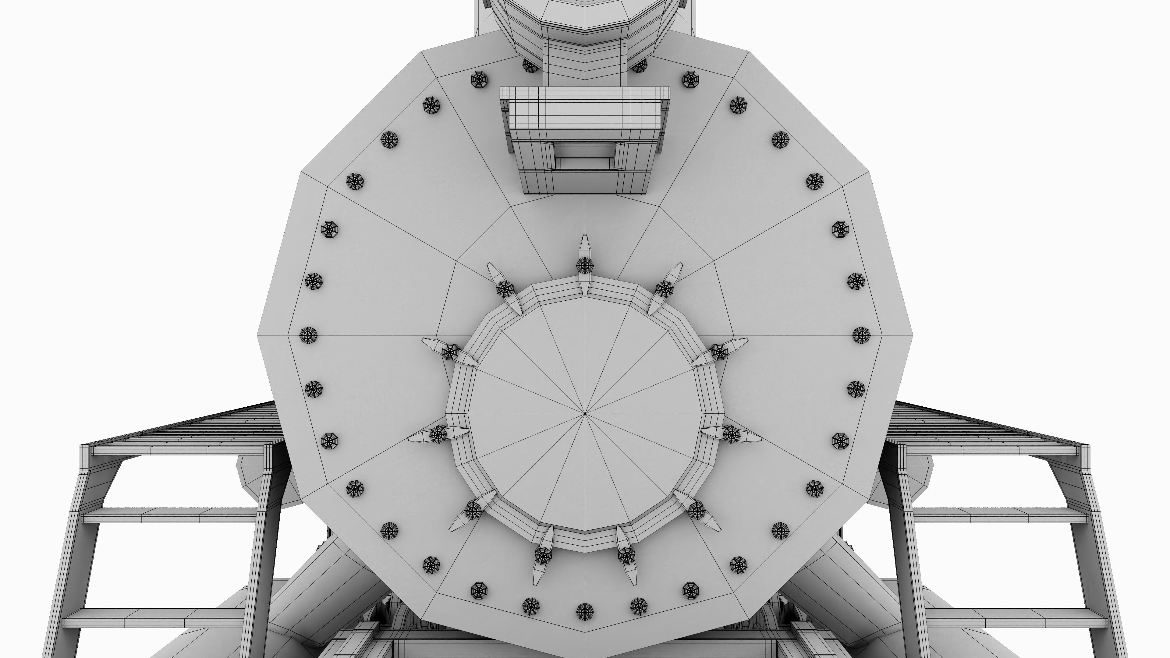 Old Train 3D model_21