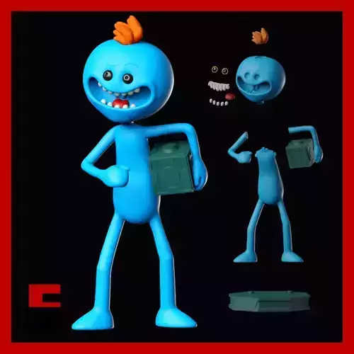 Mr Meeseeks Rick and Morty