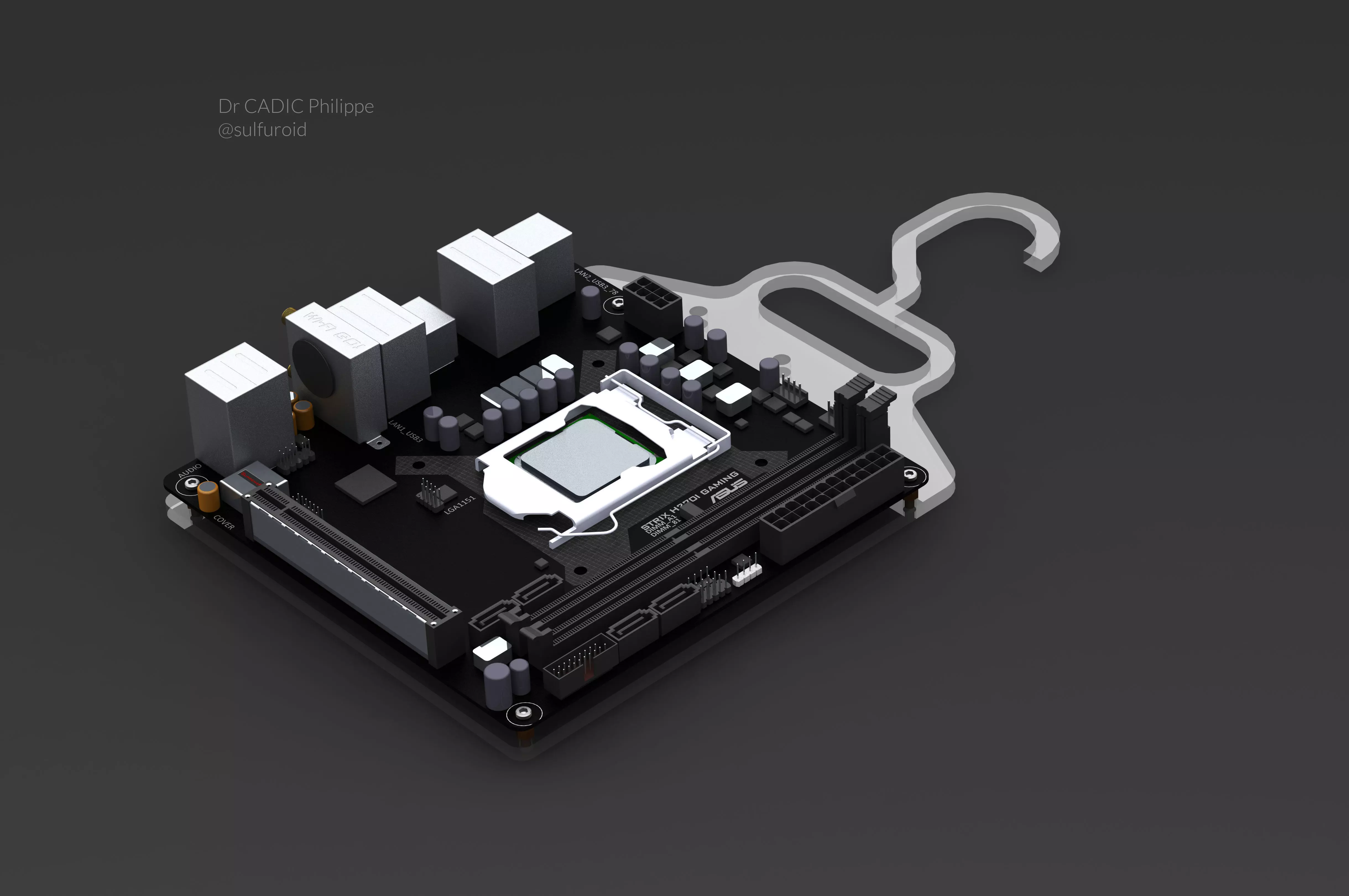 Original MINI-ITX holding concept 3D model_0