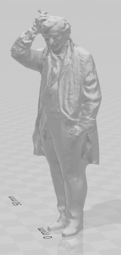 LT COLUMBO  - PETER FALK - WITH HIS DOG - 1-18 scale 3D print model_1
