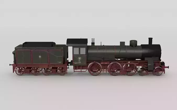 German historical steam locomotive P8