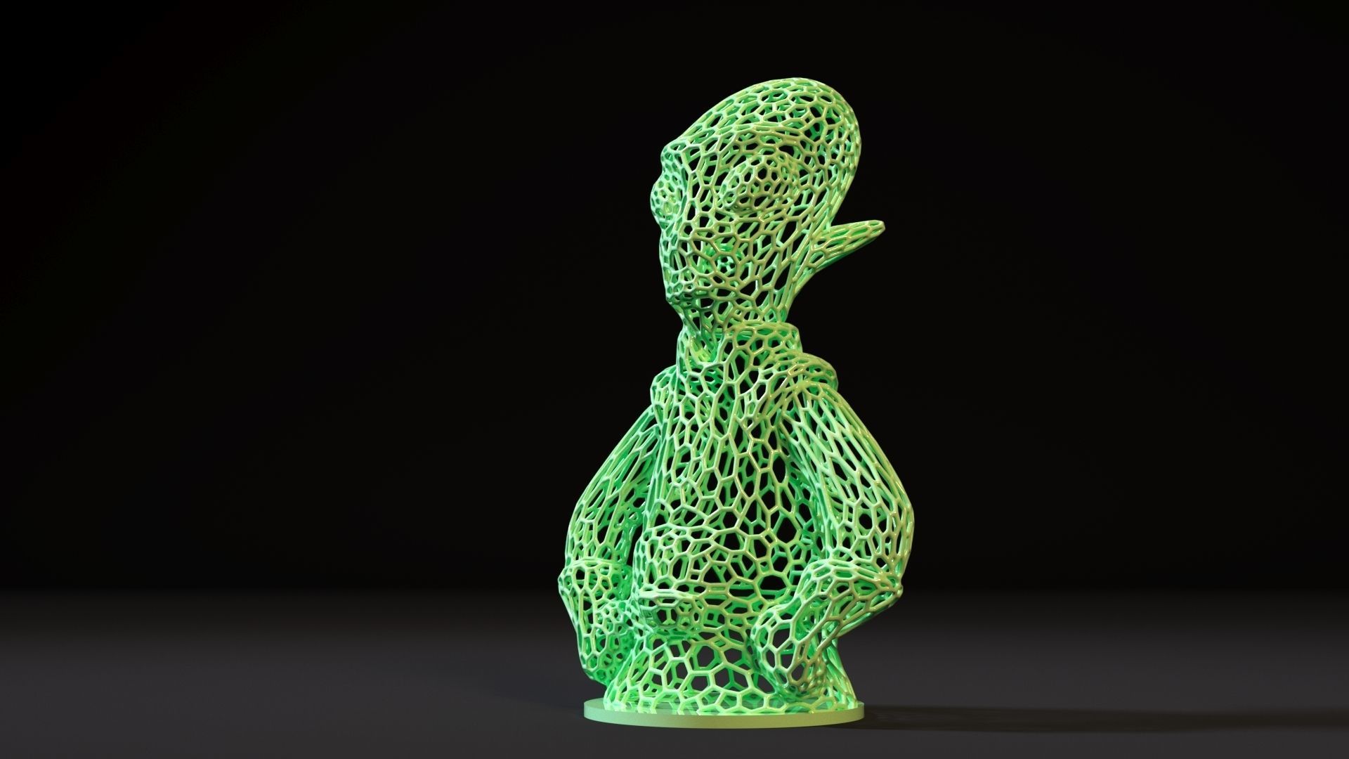 Futurama Kif 3D print model_9